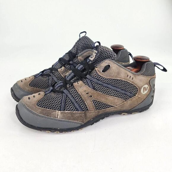 Merrell Pine Vent Canteen Castlerock total eclipse US 10 Brown Low Top Boots - Picture 4 of 11